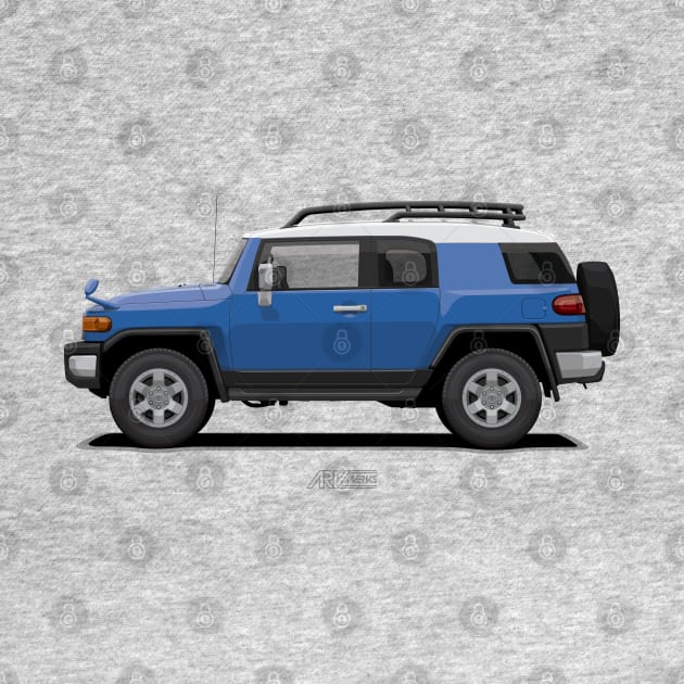 FJ Cruiser Voodoo Blue by ARVwerks